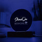Personalized Astrology Night Light | Acrylic Lamp--