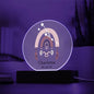 Personalized Astrology Night Light | Acrylic Lamp