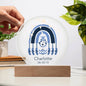 Personalized  Aquarius Astrology Night Light | Acrylic Lamp--