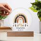 Personalized Virgo Astrology Night Light | Acrylic Lamp--