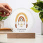 Personalized  Taurus Astrology Night Light | Acrylic Lamp--