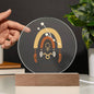 Personalized  Taurus Astrology Night Light | Acrylic Lamp--