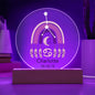 Personalized  Cancer Astrology Night Light | Acrylic Lamp--