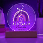 Personalized Virgo Astrology Night Light | Acrylic Lamp--