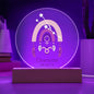 Personalized  Taurus Astrology Night Light | Acrylic Lamp--