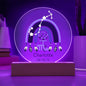 Personalized  Scorpio Astrology Night Light | Acrylic Lamp--