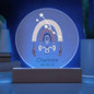 Personalized  Taurus Astrology Night Light | Acrylic Lamp--