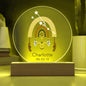 Personalized  Taurus Astrology Night Light | Acrylic Lamp--