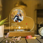 Personalized Night Light Acrylic | Heart Acrylic