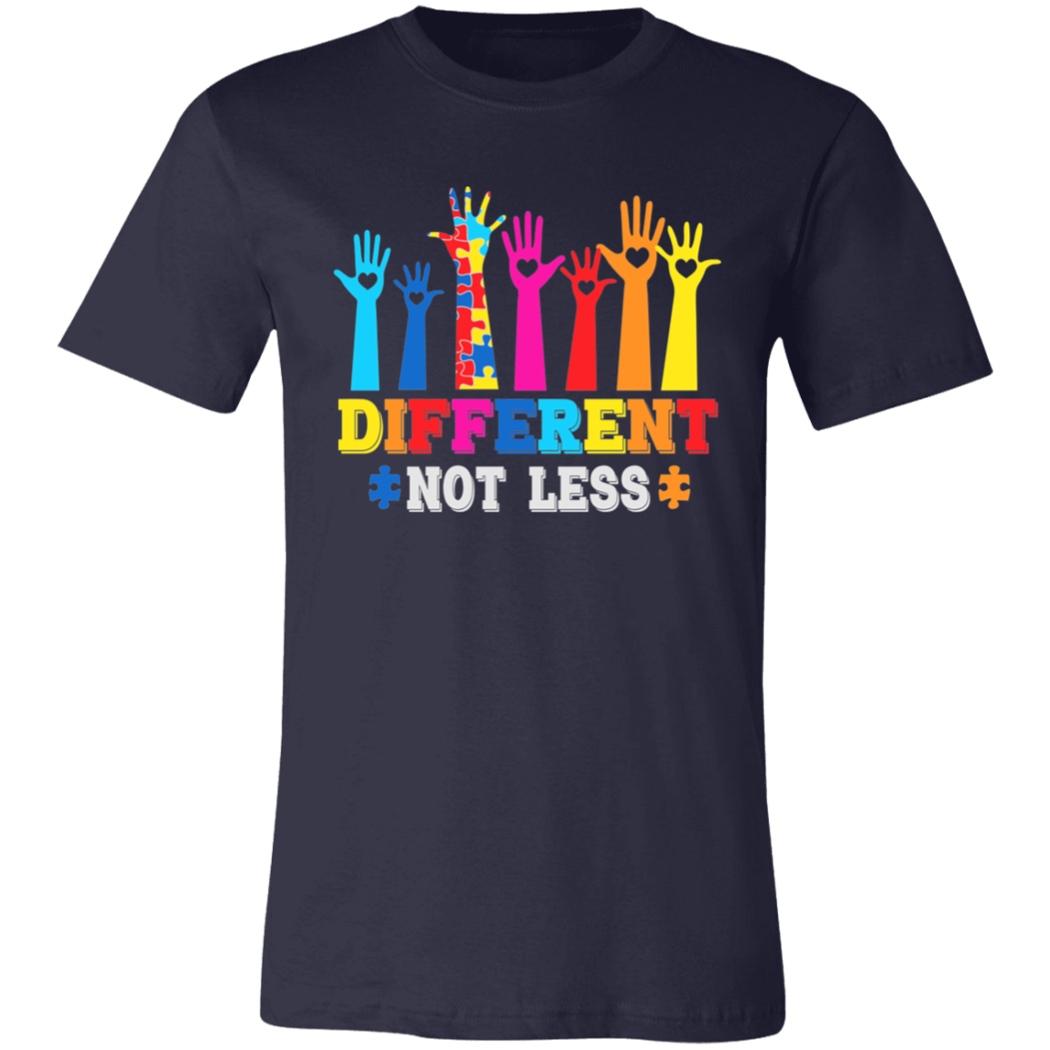 Different Not Less. T-Shirt