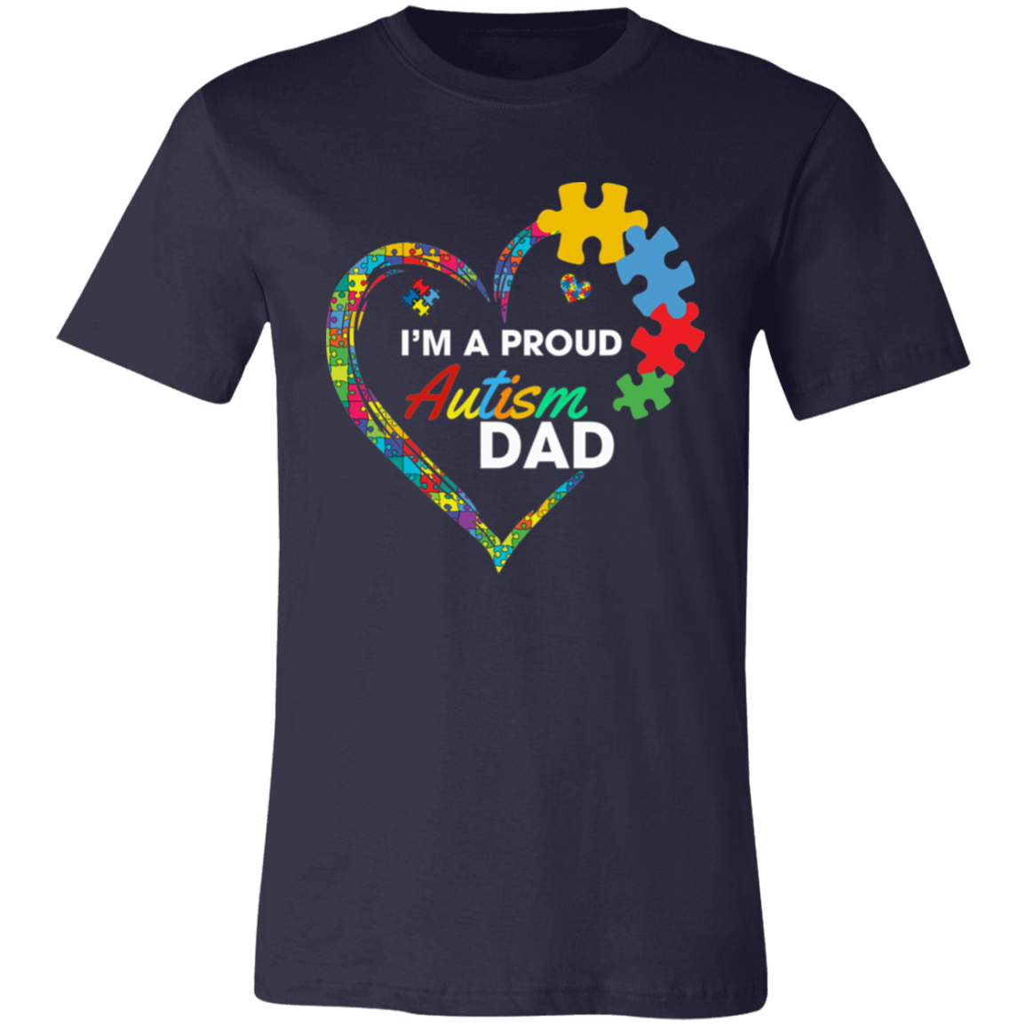 Proud Autism Dad. T-Shirt