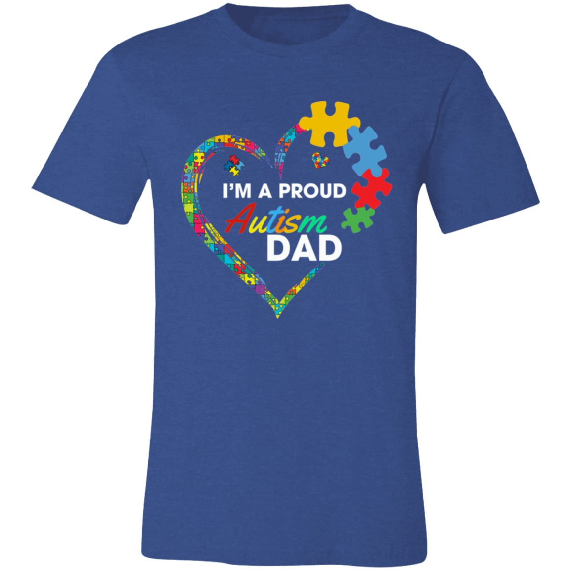 Proud Autism Dad. T-Shirt