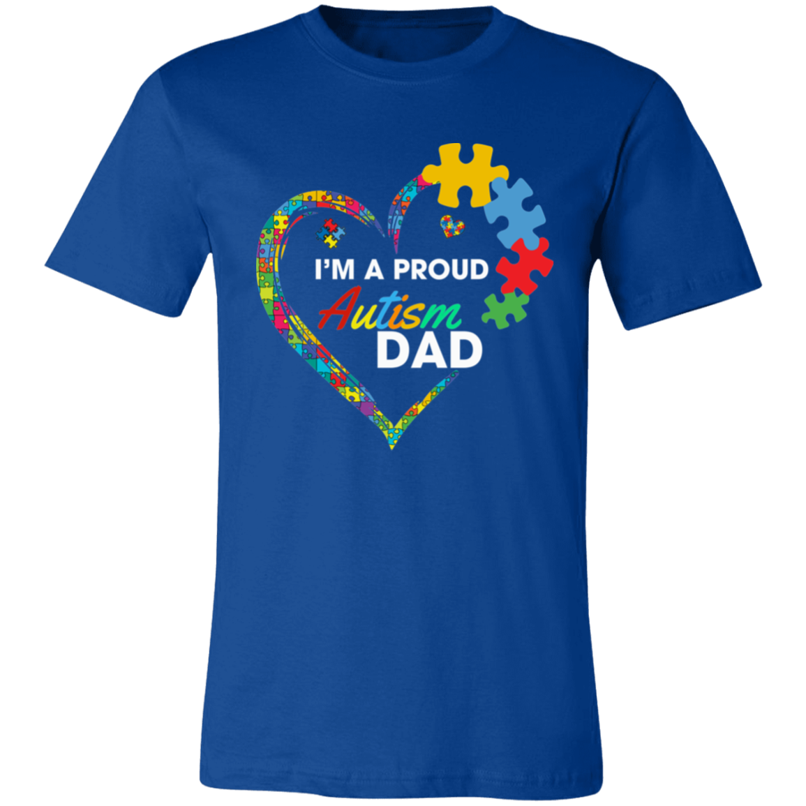 Proud Autism Dad. T-Shirt