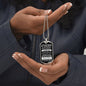 To My Soulmate | You Make Me A Better Person | Dog Tag