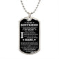 To My Boyfriend |You Make Me a Better Person| Dog Tag