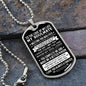 To My Soulmate | You Make Me A Better Person | Dog Tag