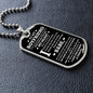 To My Boyfriend |You Make Me a Better Person| Dog Tag
