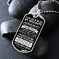 To My Soulmate | You Make Me A Better Person | Dog Tag