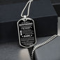 To My Boyfriend |You Make Me a Better Person| Dog Tag