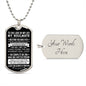 To My Soulmate | You Make Me A Better Person | Dog Tag