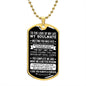 To My Soulmate | You Make Me A Better Person | Dog Tag