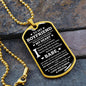 To My Boyfriend |You Make Me a Better Person| Dog Tag