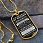 To My Soulmate | You Make Me A Better Person | Dog Tag