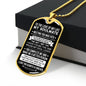 To My Soulmate | You Make Me A Better Person | Dog Tag