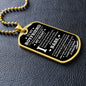 To My Boyfriend |You Make Me a Better Person| Dog Tag