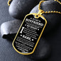 To My Boyfriend |You Make Me a Better Person| Dog Tag