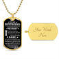 To My Boyfriend |You Make Me a Better Person| Dog Tag