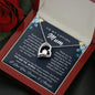 To My Loving Mum | You are My World | Forever Love Necklace
