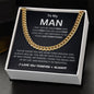 To My Man | Cuban Link Chain