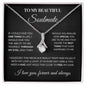 To My Beautiful Soulmate |The Alluring Beauty necklace