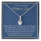 To My Amazing Mother In Law | I Feel so Lucky| Love Knot Necklace