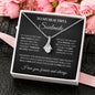 To My Beautiful Soulmate |The Alluring Beauty necklace