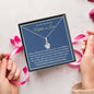 To My Amazing Mother In Law | I Feel so Lucky| Love Knot Necklace