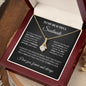 To My Beautiful Soulmate |The Alluring Beauty necklace