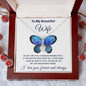 To My Beautiful Wife | The Alluring Beauty Necklace
