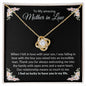 To My Amazing Mother in Law | I Feel So Lucky | Love Knot Necklace