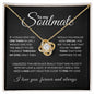 To My Soulmate| The Love Knot Necklace