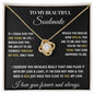 To My Beautiful Soulmate | You're Special To Me | Love Knot Necklace