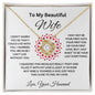 To My Beautiful Wife | The Love Knot Necklace