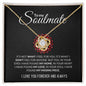 To My Soulmate | My Missing Piece | Love Knot Necklace