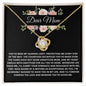 Dear Mom | You're My Guiding Light | Love Knot Necklace