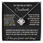 To My Beautiful Soulmate | You're Special To Me | Love Knot Necklace