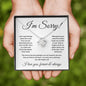 I'm Sorry | Love Knot Necklace