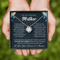 To My Loving Mother|You Are The World| Love Knot Necklace