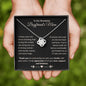To My Wonderful Boyfriend's Mom | Love Knot Necklace
