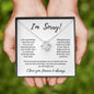 I'm Sorry | Love Knot Necklace